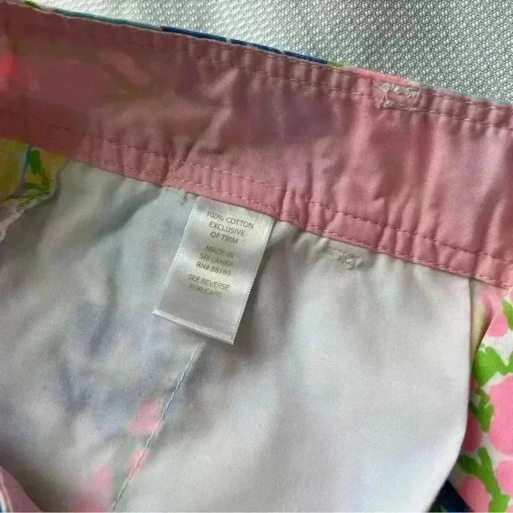 Lilly Pulitzer Buttercup Floral Shorts size‎ 2
